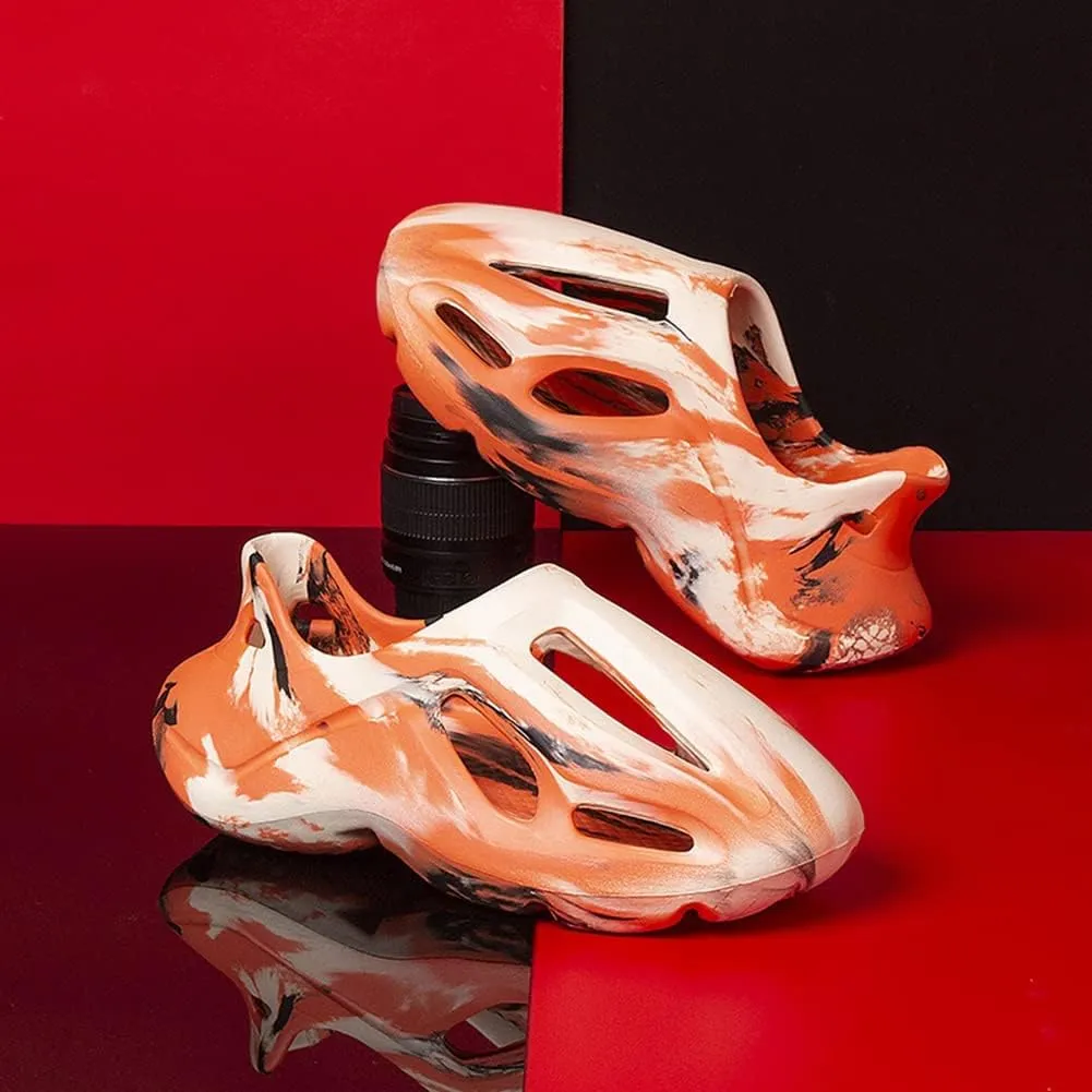 Foam Runner Shoes, Man Womens Foam Runner Sneakers Pillow Cloud Shoes Slides, Non-Slip Quick-Drying Breathable Super Soft
