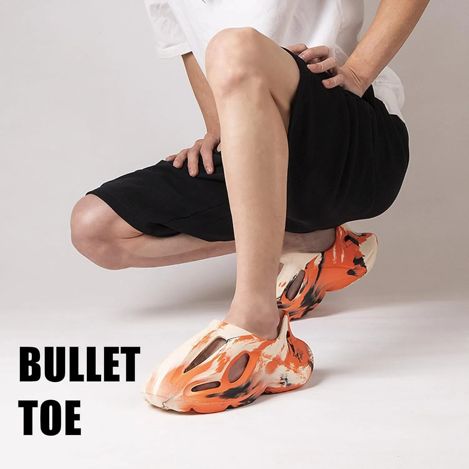 Foam Runner Shoes, Man Womens Foam Runner Sneakers Pillow Cloud Shoes Slides, Non-Slip Quick-Drying Breathable Super Soft