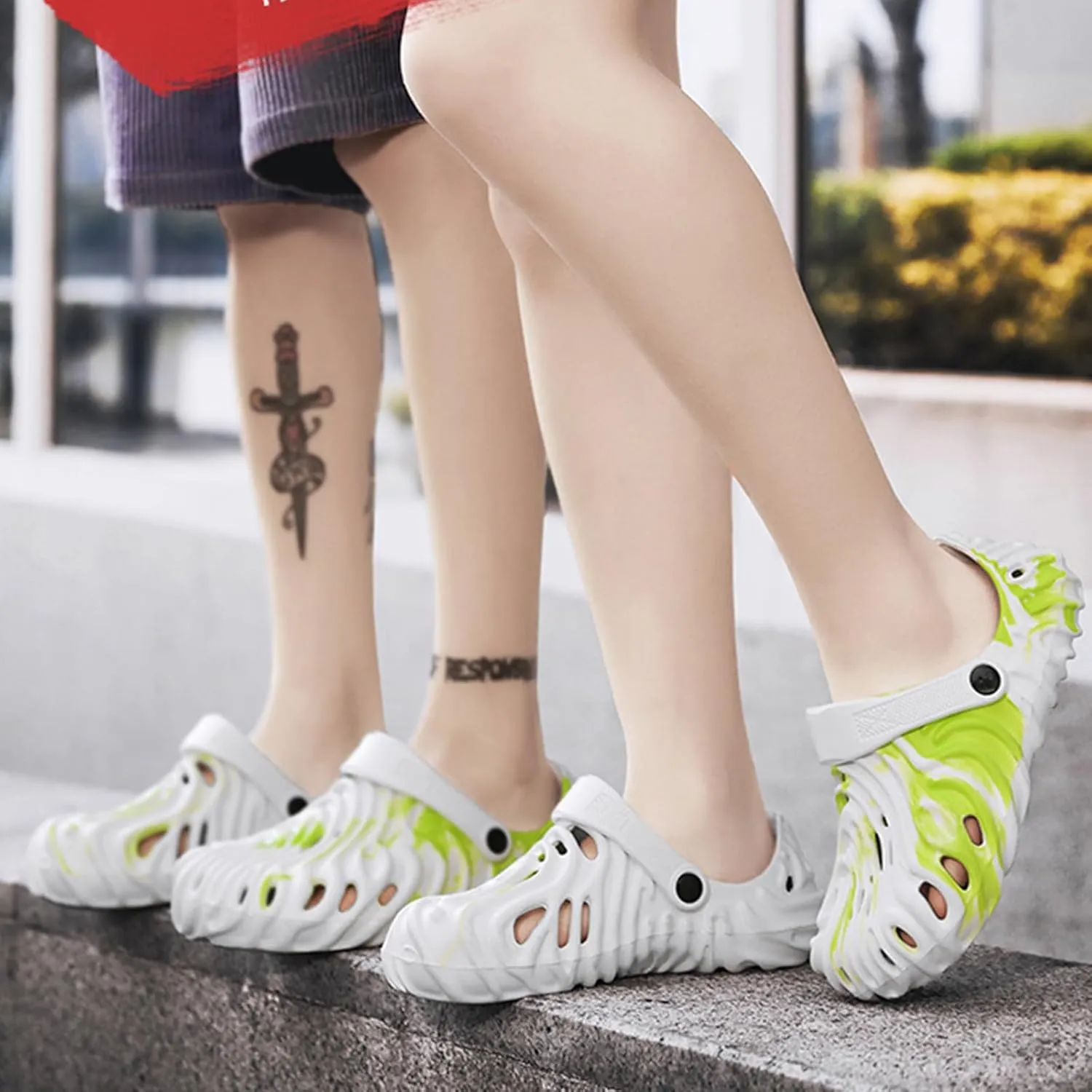 Foam Treadmill Sneakers Cloud Slippers Women's Foam Couple Men's Foam Pillow Casual Shoes Anti-slip Outdoor Beach Slippers Summer
