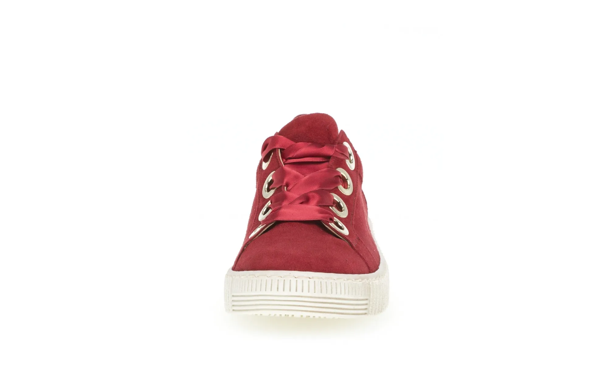GABOR - 43.330.15 LACED FASHION SHOE - RED SUEDE