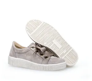 GABOR - 43.330.62 LACED FASHION SHOE - BEIGE/GOLD