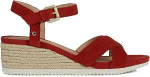Geox Women's D Ischia Corda C Open Toe Sandals