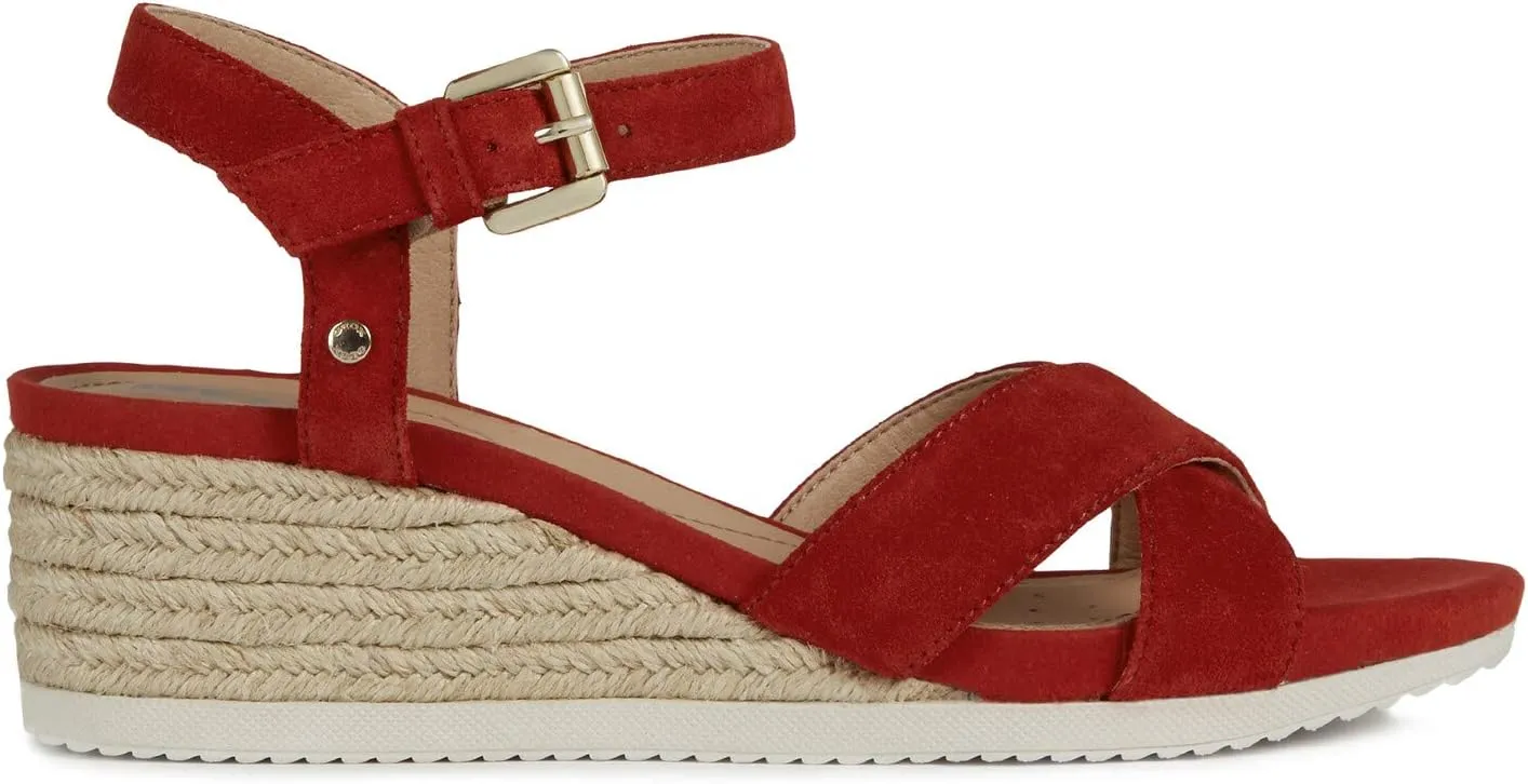 Geox Women's D Ischia Corda C Open Toe Sandals