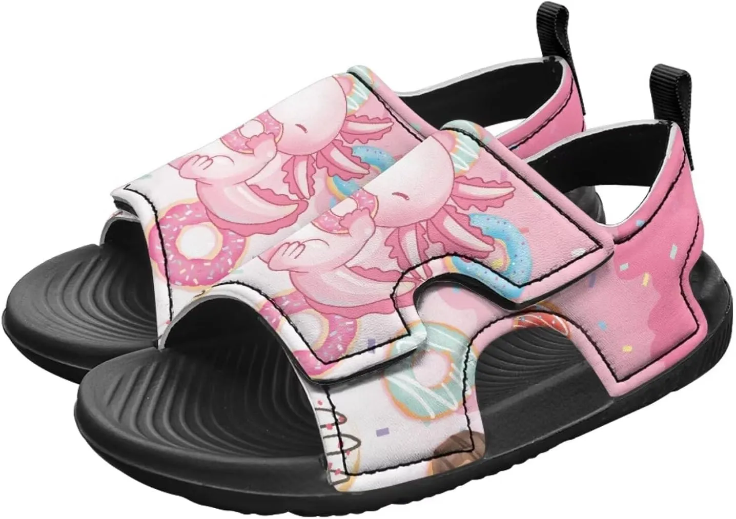Girls Ladybug Sandals Kids Toddler Summer Hiking Water Shoes Open Toe Athletic Outdoor Sport Sandals