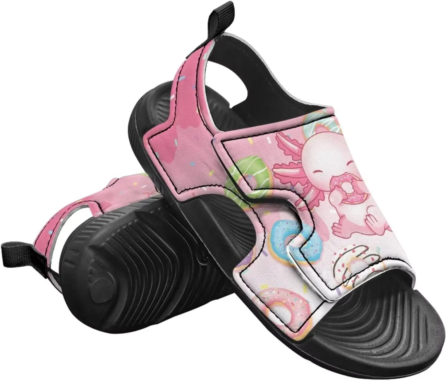 Girls Ladybug Sandals Kids Toddler Summer Hiking Water Shoes Open Toe Athletic Outdoor Sport Sandals