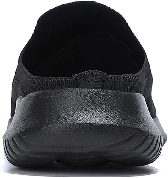GOSPT Women's Backless Slip on Mesh Sneakers Shoes Ladies Comfortable House Slippers