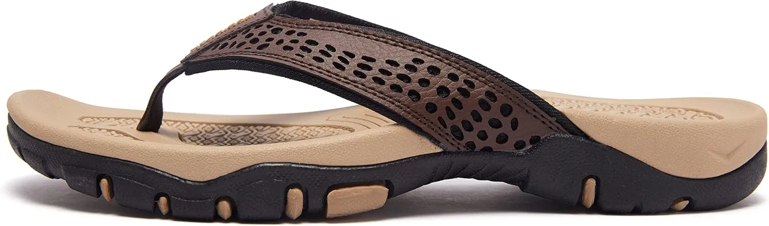 GUBARUN Mens Sport Flip Flops Comfort Casual Thong Sandals Outdoor