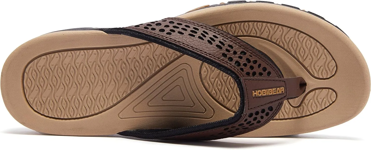 GUBARUN Mens Sport Flip Flops Comfort Casual Thong Sandals Outdoor