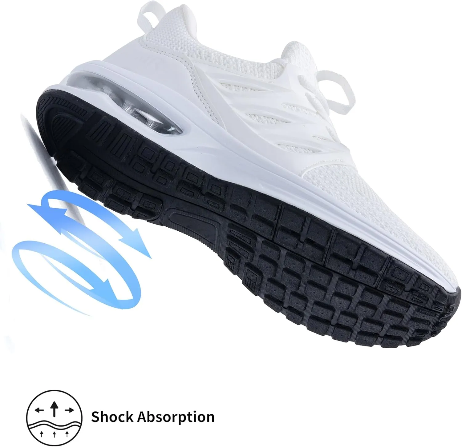 Gyeice Womens Air Running Shoes Lightweight Breathable Fashion Tennis Sneakers Gym Sport Walking Slip on Footwear US 5.5-11