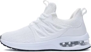 Gyeice Womens Air Running Shoes Lightweight Breathable Fashion Tennis Sneakers Gym Sport Walking Slip on Footwear US 5.5-11