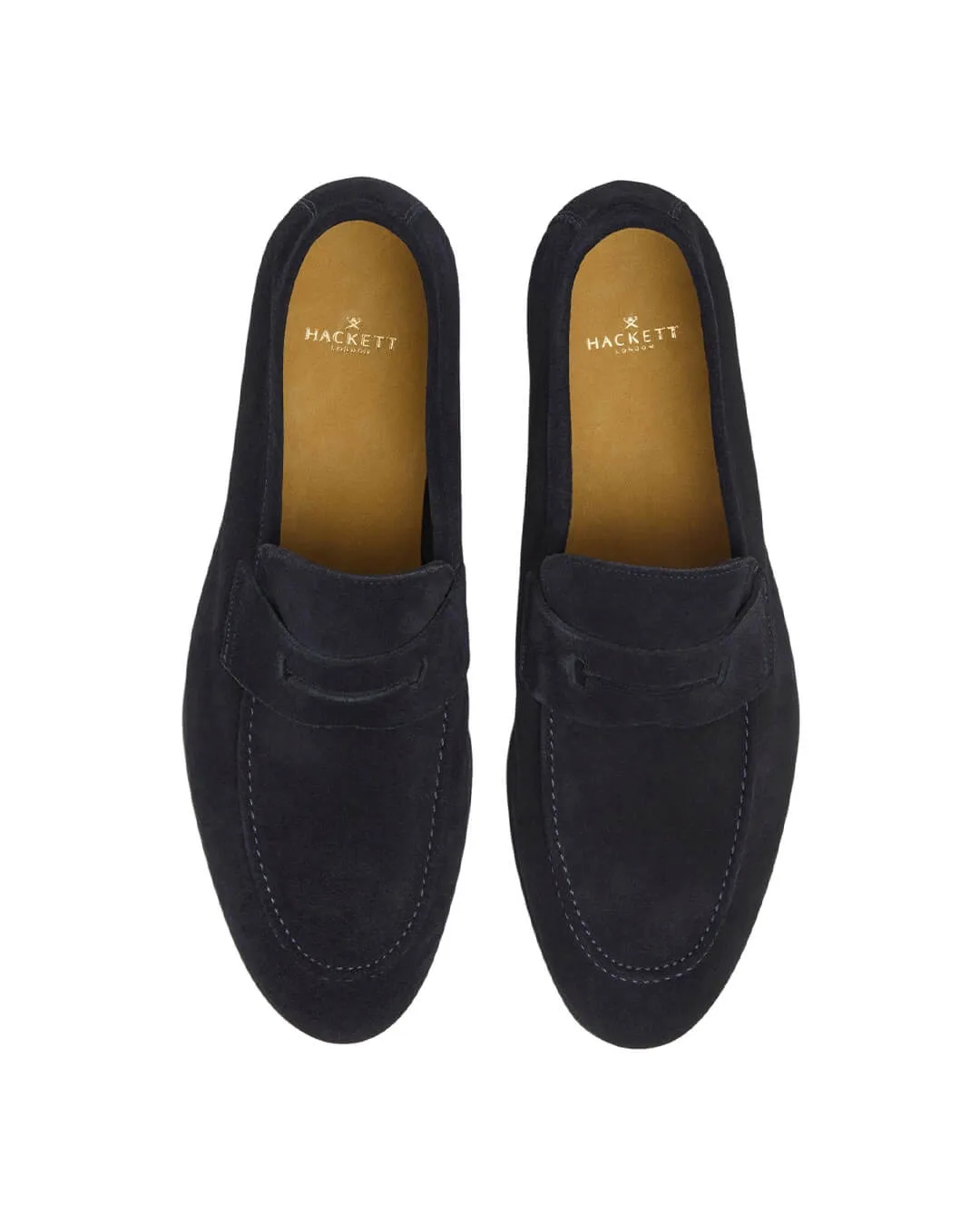 Hackett Dulwich Blue Howard Soft Loafers