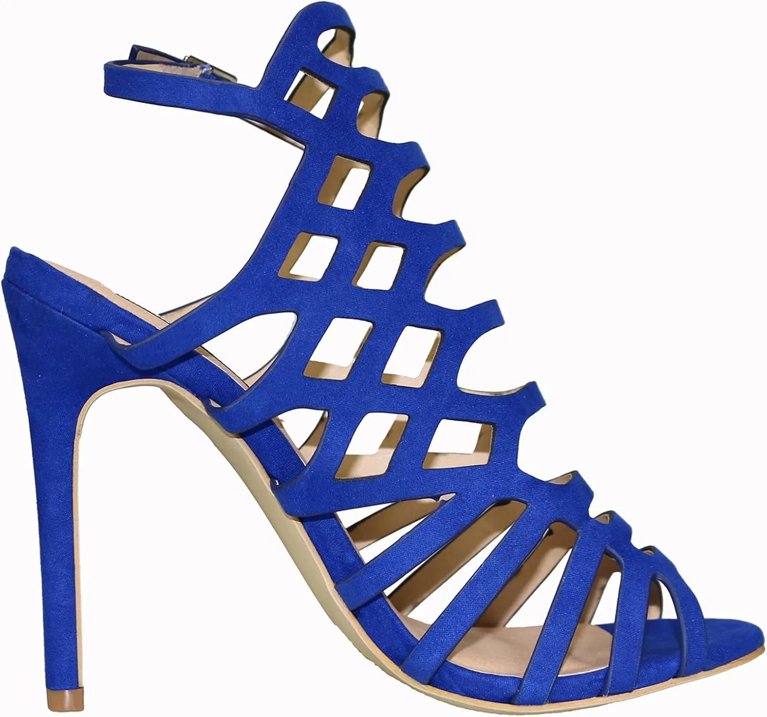 Hanfike Sexy Slingback High Heels Open Toe Evening Prom Formal Party Dressy Sandals