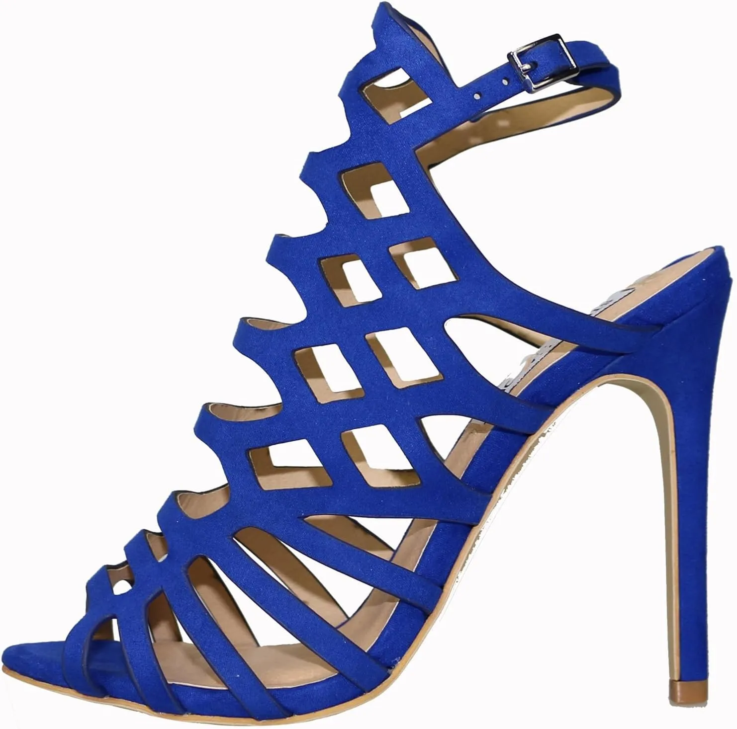 Hanfike Sexy Slingback High Heels Open Toe Evening Prom Formal Party Dressy Sandals