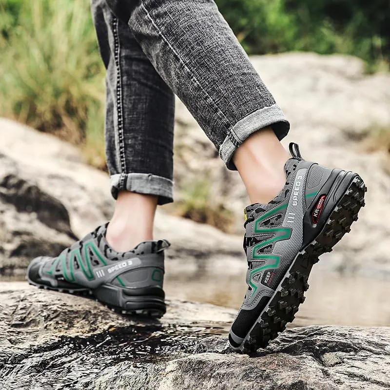 Hiking Shoes Barefoot Shoes for Men & Non-Slip Athletic Footwear Wide Toe Water Shoes Breathable Working Shoes Ankle Shoes Casual Lightweight Hiking Outdoor Trekking Boot Hiking Shoes Men