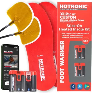Hotronic Foot Warmer XLP 2C Bluetooth Custom Set