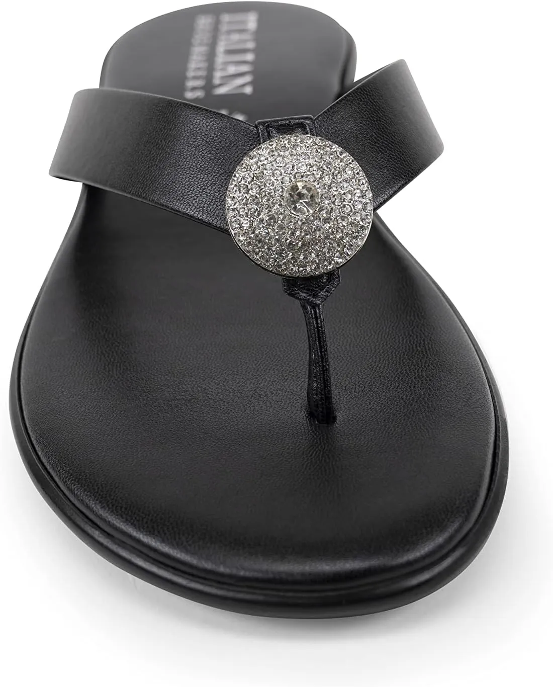 ITALIAN Shoemakers Women's Gea Thong Flip Flop Sandal