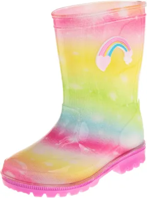 Josmo Boy's Unisex Kids Fun Colors Outdoor Rain Boot