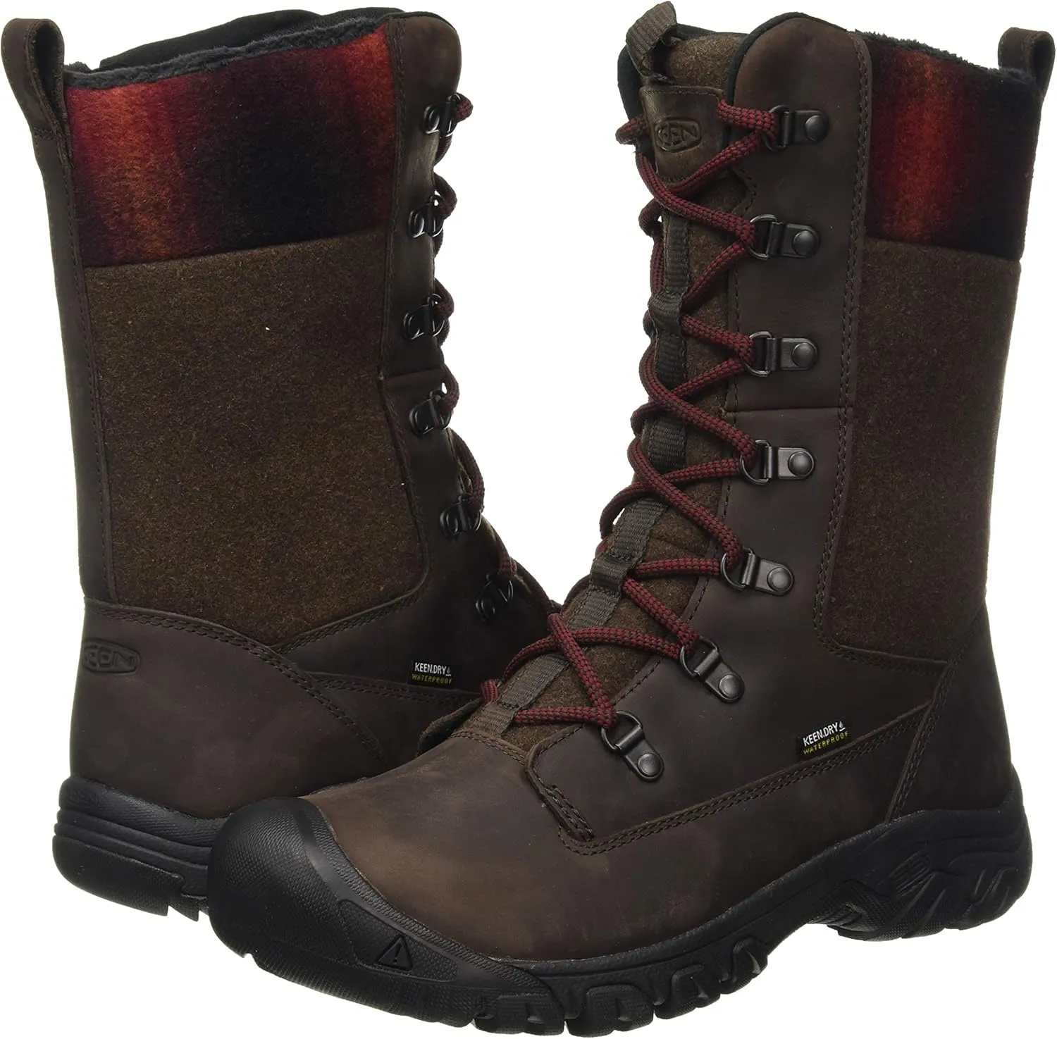 KEEN Women's Greta Tall Classic Waterproof Snow Boot