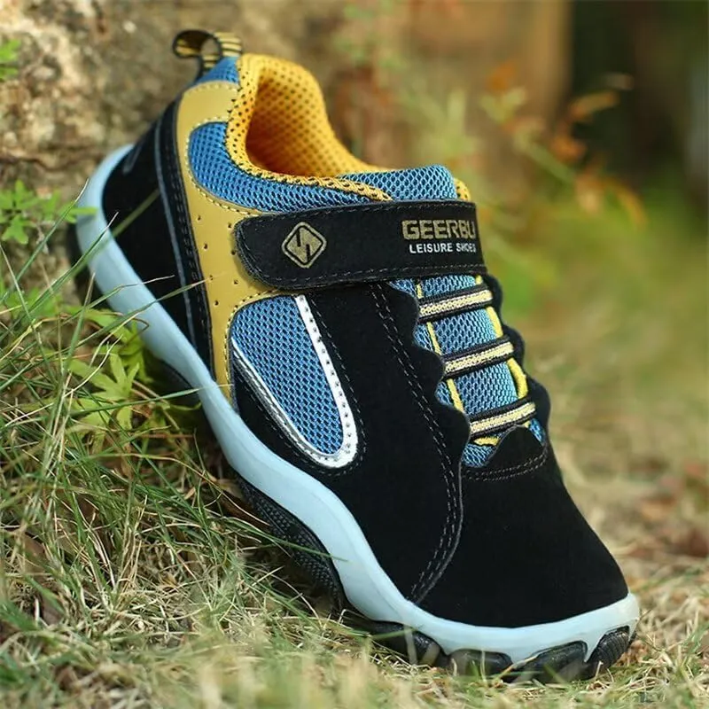 Kids Boy Girl Lightweight Soft Hiking Boots for Outdoor Walking Sport