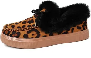 Ladmiple Winter Boots For Women Fashion Snow Boots Warm Comfortable Slip On Outdoor Fur Lined Lining Ankle Booties 2024