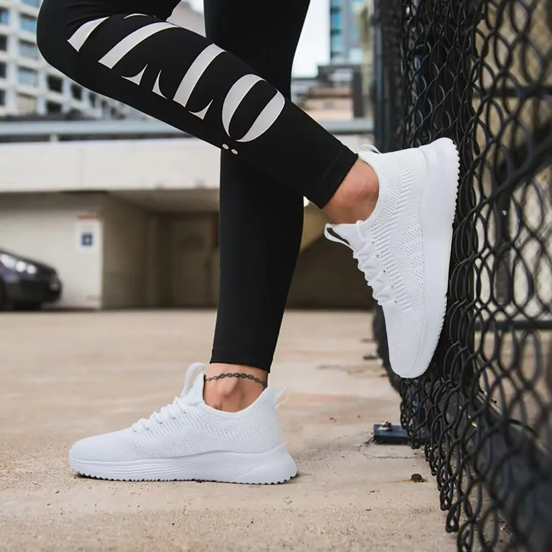 Lamincoa Slip On Womens Walking Shoes Tennis Running Shoes Lightweight Memory Foam Gym Sneakers Jogging and Casual Sports Shoes for Women