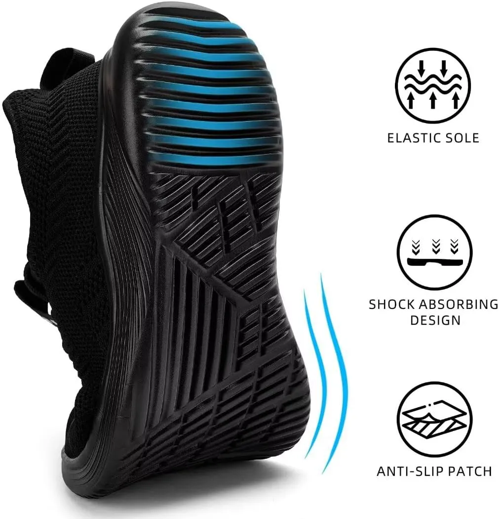 Lamincoa Slip On Womens Walking Shoes Tennis Running Shoes Lightweight Memory Foam Gym Sneakers Jogging and Casual Sports Shoes for Women