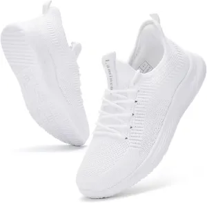 Lamincoa Slip On Womens Walking Shoes Tennis Running Shoes Lightweight Memory Foam Gym Sneakers Jogging and Casual Sports Shoes for Women