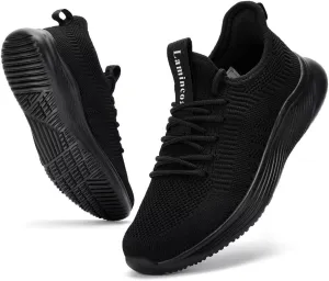 Lamincoa Slip On Womens Walking Shoes Tennis Running Shoes Lightweight Memory Foam Gym Sneakers Jogging and Casual Sports Shoes for Women