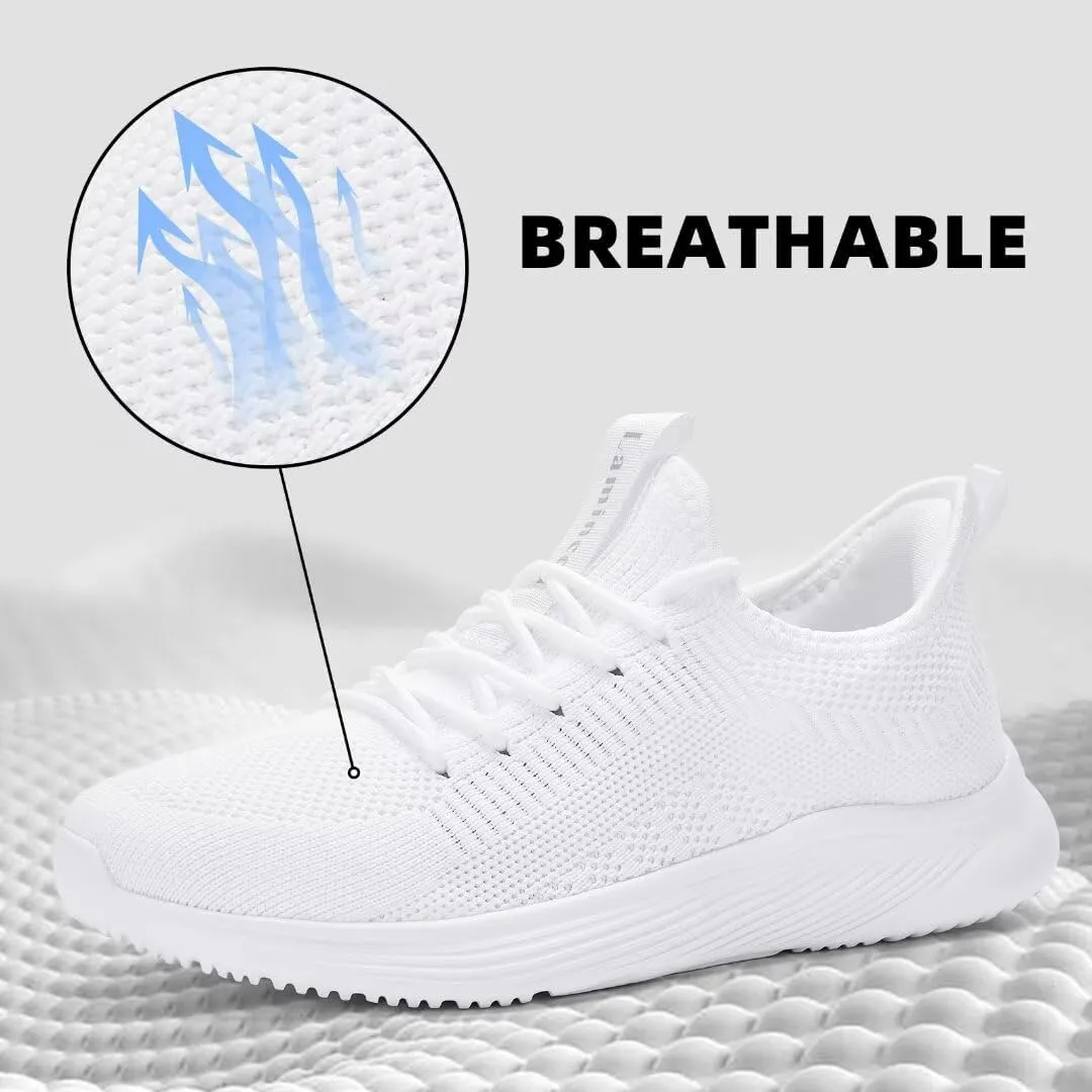 Lamincoa Walking Slip On Womens Tennis Running Shoes Lightweight Memory Foam Gym Sneakers Jogging and Casual Sports Shoes