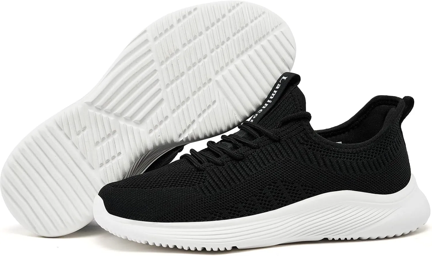 Lamincoa Womens Tennis Walking Shoes Slip On Lightweight Comfort Memory Foam Sneakers