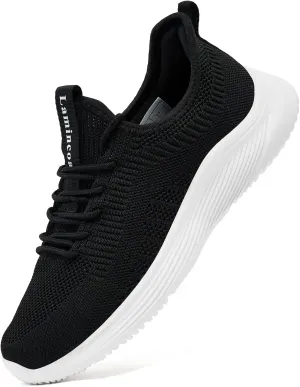 Lamincoa Womens Tennis Walking Shoes Slip On Lightweight Comfort Memory Foam Sneakers