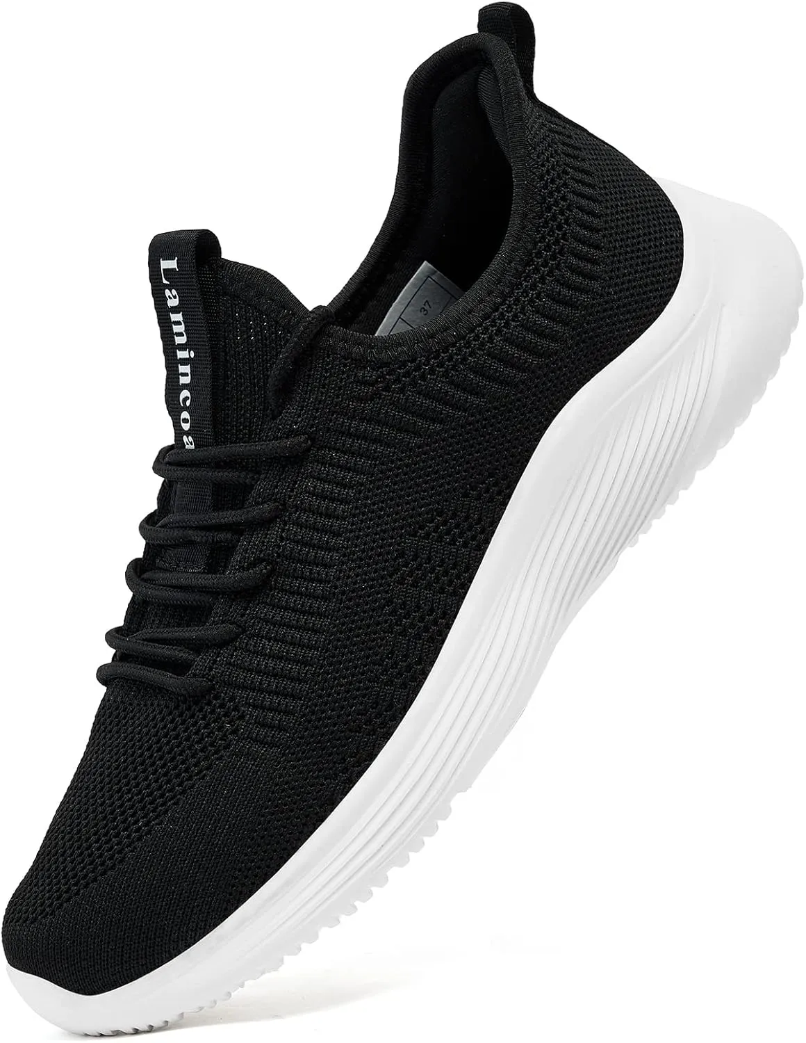 Lamincoa Womens Tennis Walking Shoes Slip On Lightweight Comfort Memory Foam Sneakers