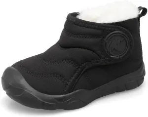 LeIsfIt Toddler Boots Girls Boys Winter Boots Cozy Fleece Snow Boots Indoor Outdoor Warm Shoes