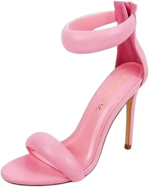 Liliana Women's Open Toe High Heels Stiletto Heeled Sandals