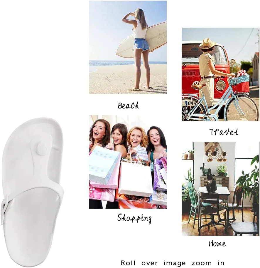 Luffymomo Comfort Footbed Eva Flip fiop Thong Sandals for Womens