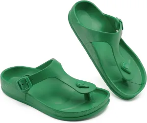 Luffymomo Comfort Footbed Eva Flip fiop Thong Sandals for Womens