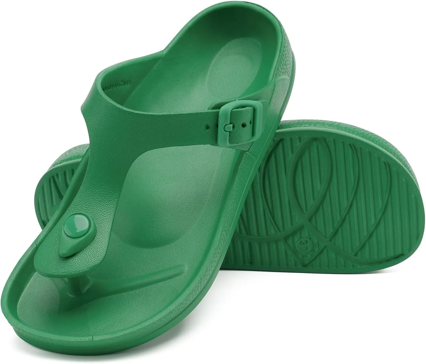 Luffymomo Comfort Footbed Eva Flip fiop Thong Sandals for Womens