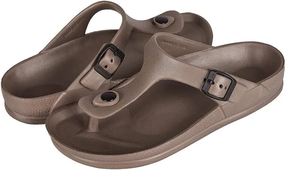 Luffymomo Comfort Footbed Eva Flip fiop Thong Sandals for Womens
