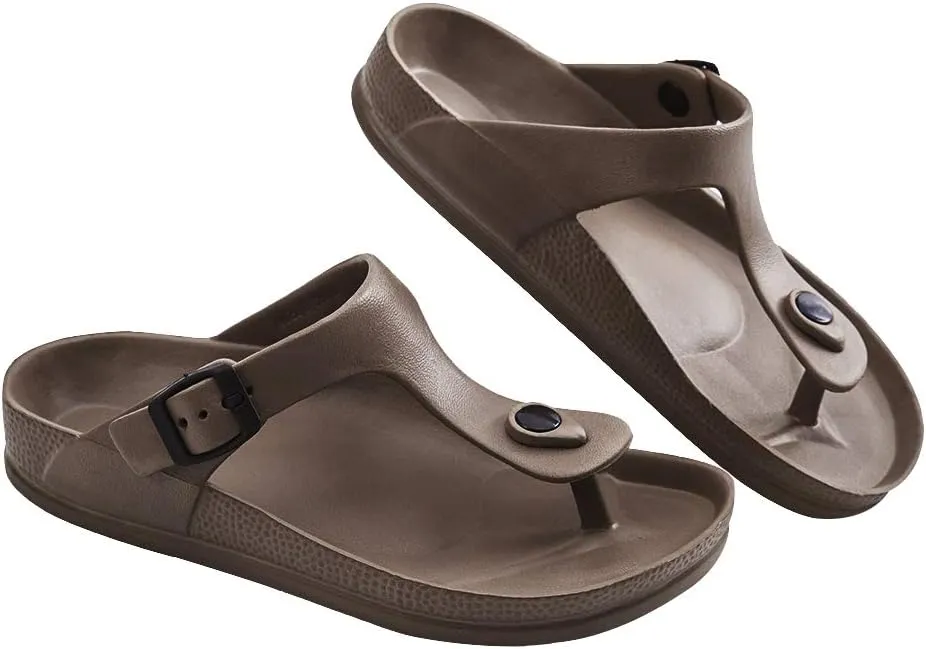 Luffymomo Comfort Footbed Eva Flip fiop Thong Sandals for Womens