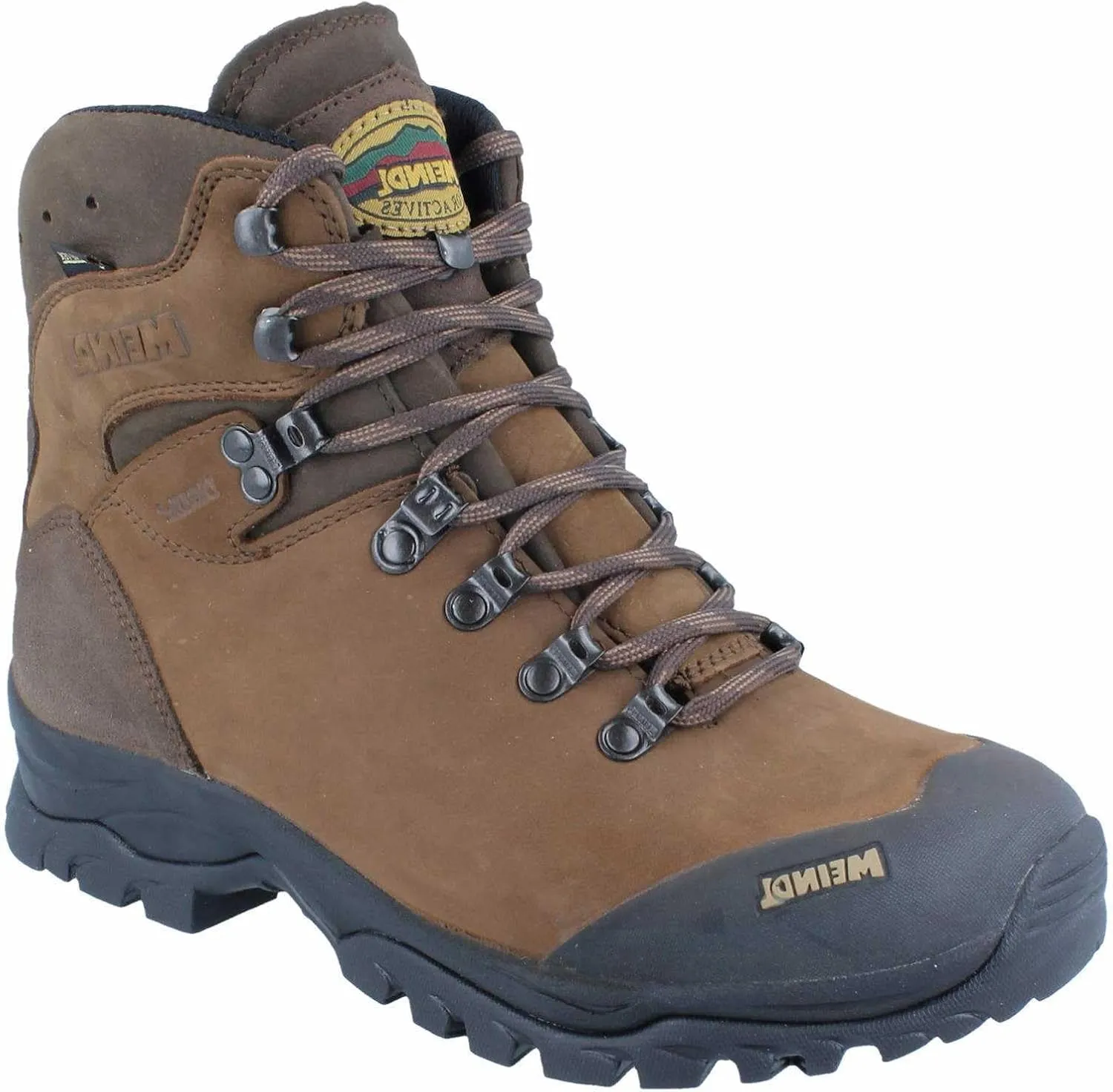 Meindl Men's Kansas Hiker | Gore-Tex Waterproof Hiking Boot | Walking Boot | All Leather | Made It Italy