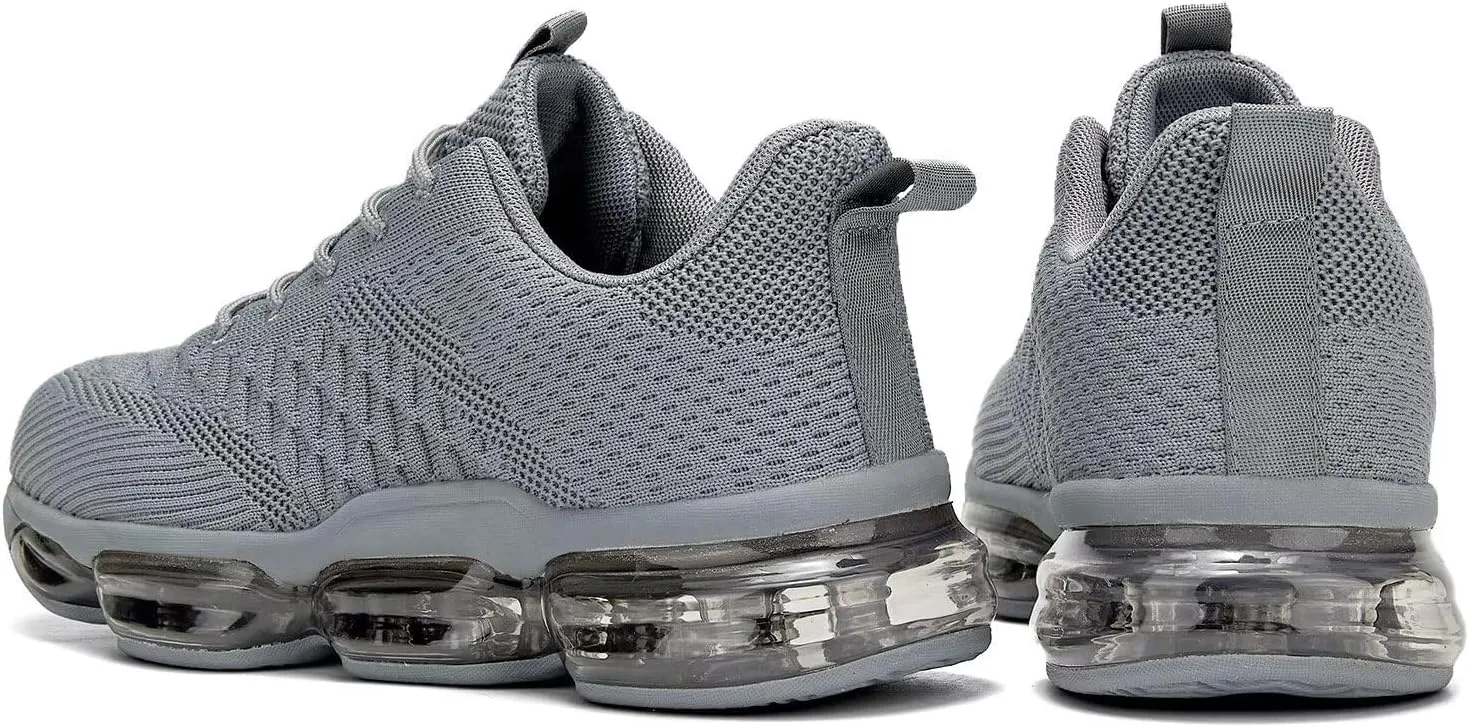 Mens Air Cushion Running Shoes Fashion Casual Walking Tennis Sneakers Non Slip Breathable Trail Sport Gym