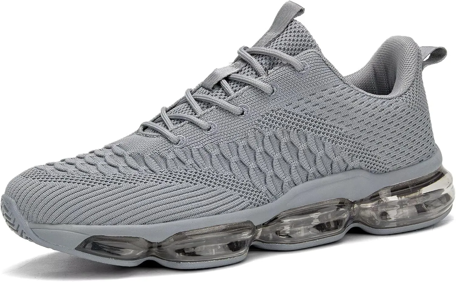 Mens Air Cushion Running Shoes Fashion Casual Walking Tennis Sneakers Non Slip Breathable Trail Sport Gym