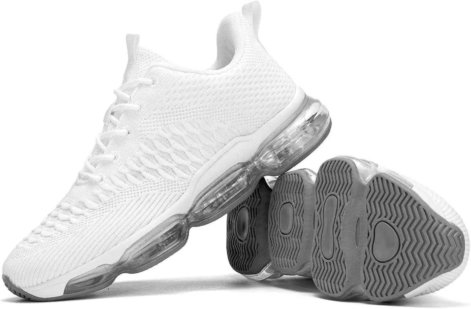 Mens Air Cushion Running Shoes Fashion Casual Walking Tennis Sneakers Non Slip Breathable Trail Sport Gym