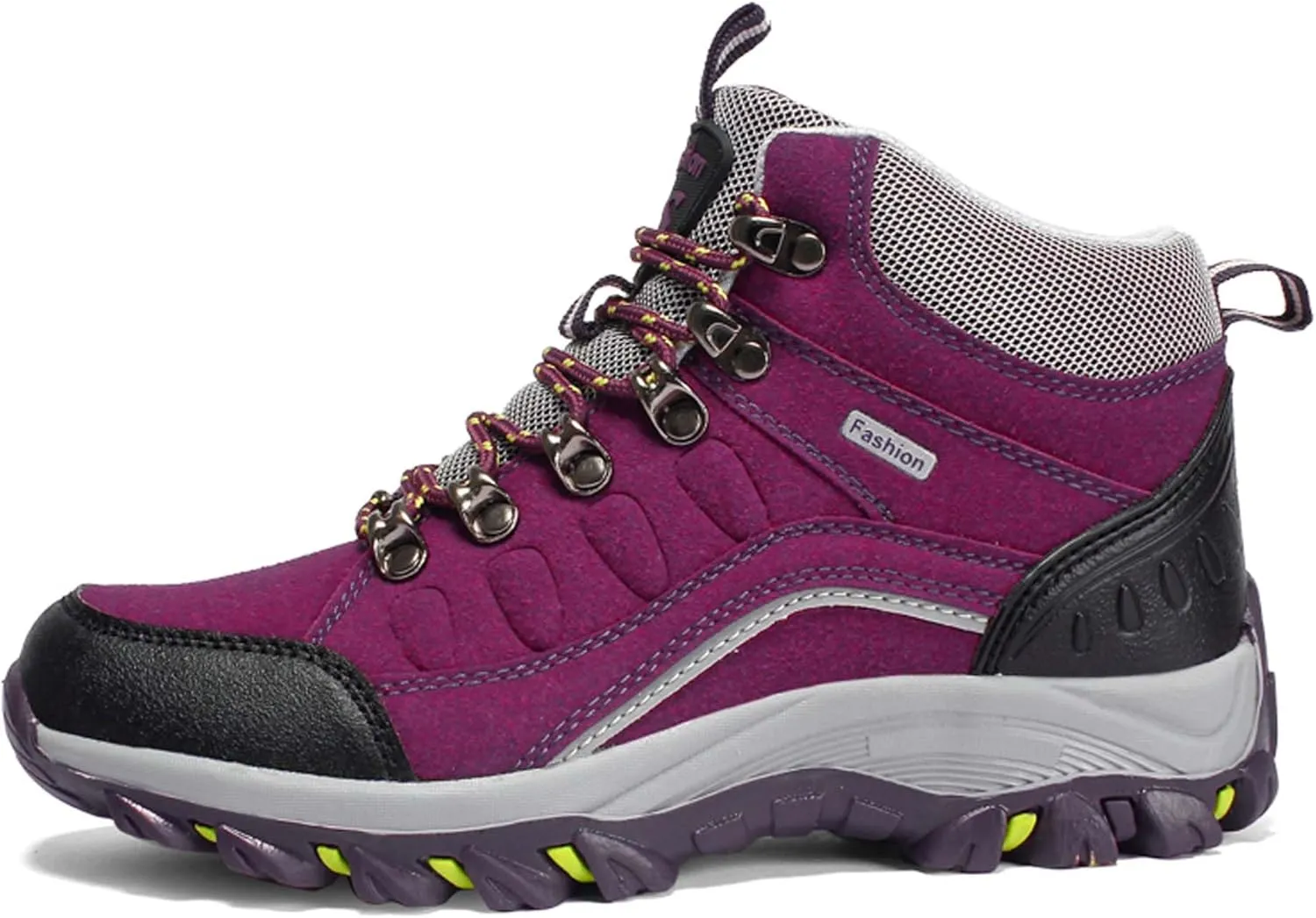 Mens And Womens Anti Slip And Wear Resistant Lace Up Hiking Boots Comfortable And Breathable Walking Boots Rubber Soles Scenic Spots Tourist Boots Couple Park Walking Boots Rock Climbing Boots