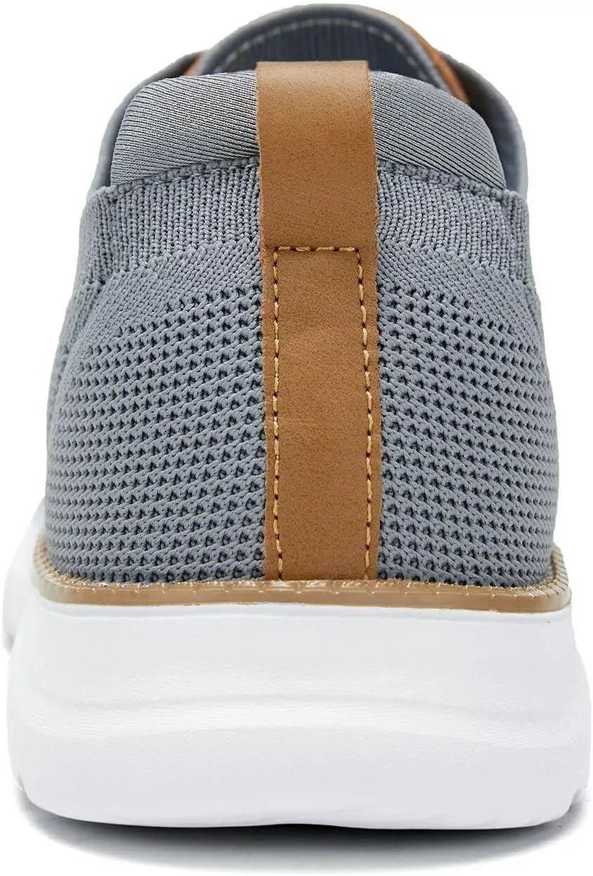 Mens Casual Dress Oxfords Shoes Fashion Mesh Work Business Walking Sneakers Comfortable Lightweight Soft Sole