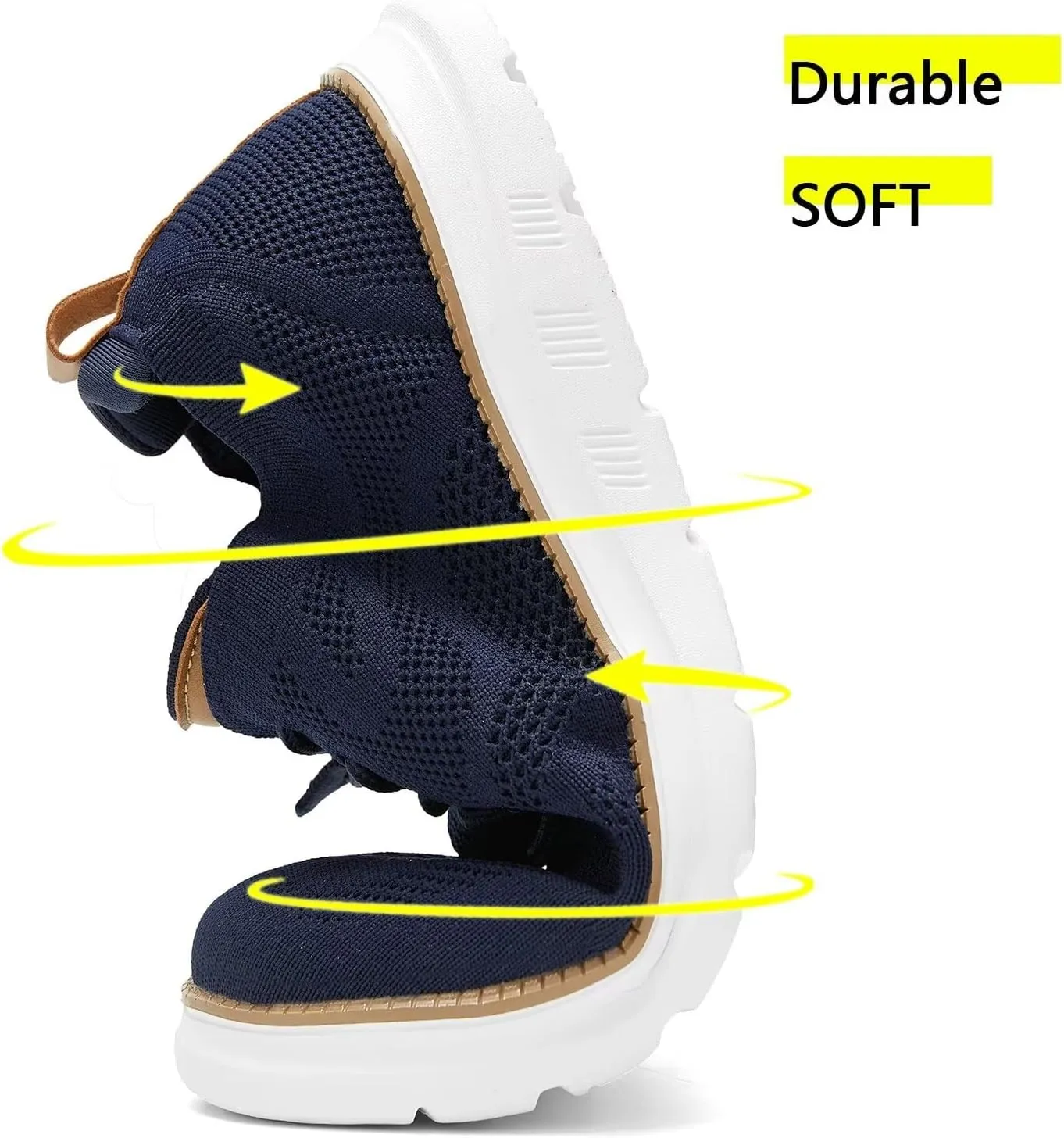 Mens Casual Dress Oxfords Shoes Fashion Mesh Work Business Walking Sneakers Comfortable Lightweight Soft Sole