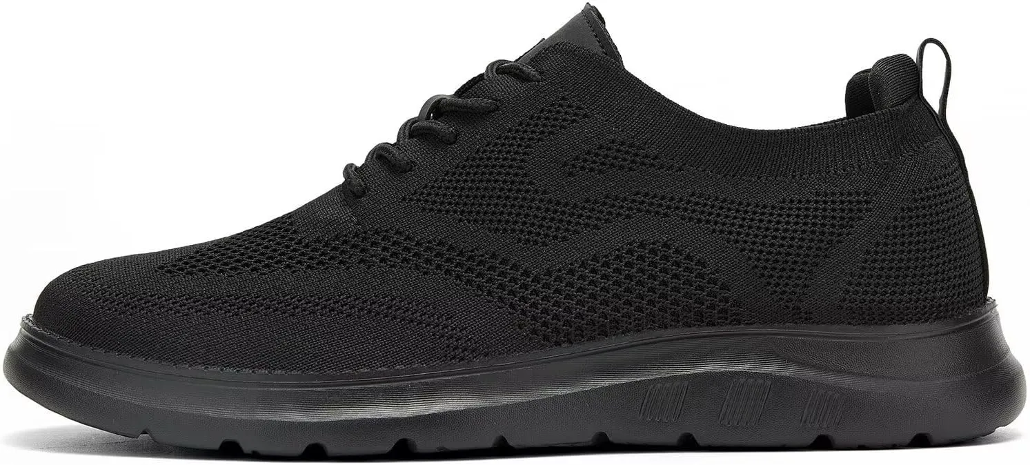 Mens Casual Dress Oxfords Shoes Fashion Mesh Work Business Walking Sneakers Comfortable Lightweight Soft Sole