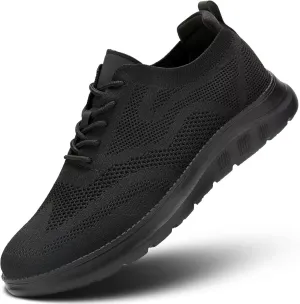 Mens Casual Dress Oxfords Shoes Fashion Mesh Work Business Walking Sneakers Comfortable Lightweight Soft Sole