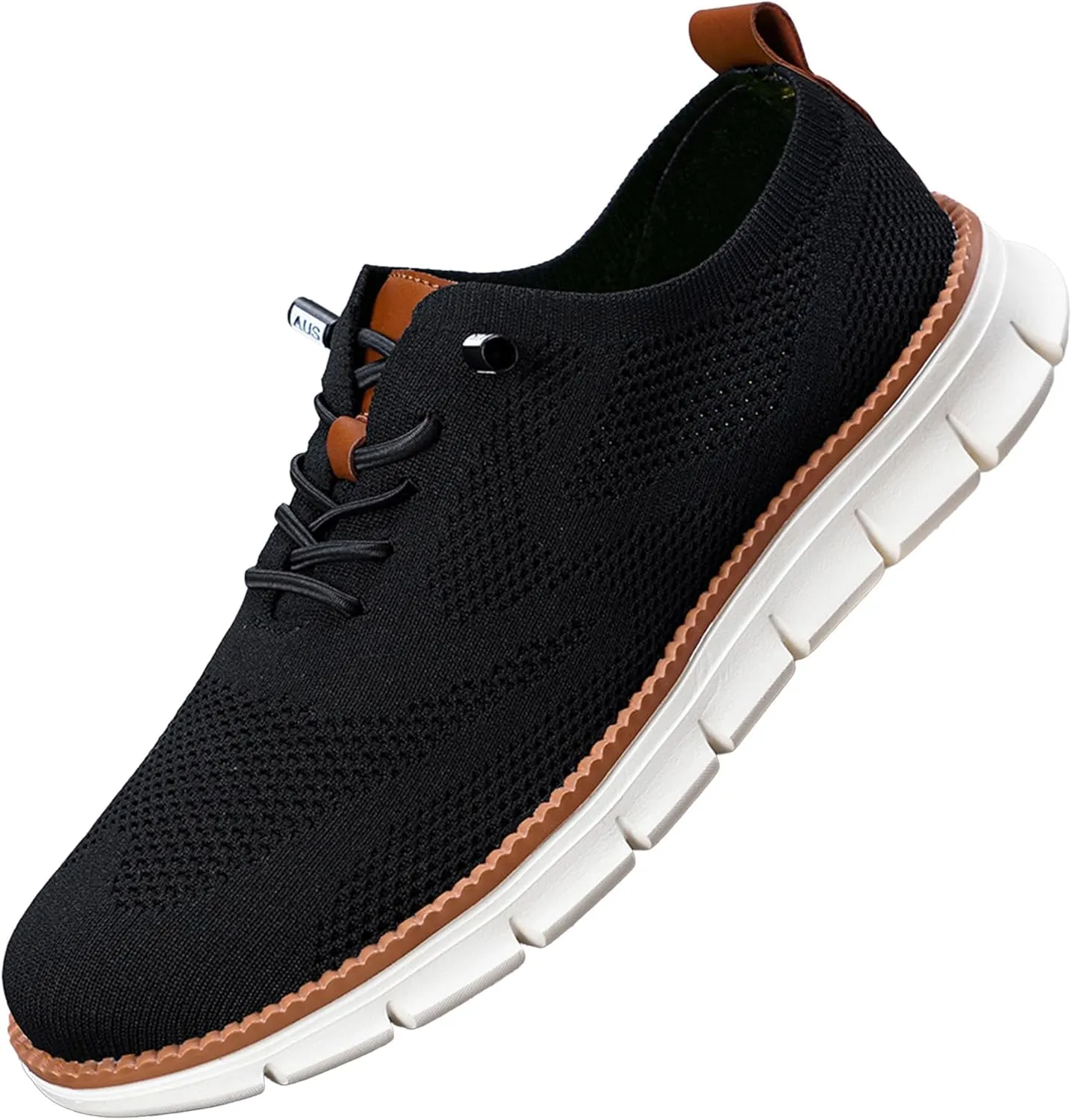 Men's Casual Dress Shoes Fashion Walking Sneakers Mesh Business Oxfords Work Lightweight Soft Sole