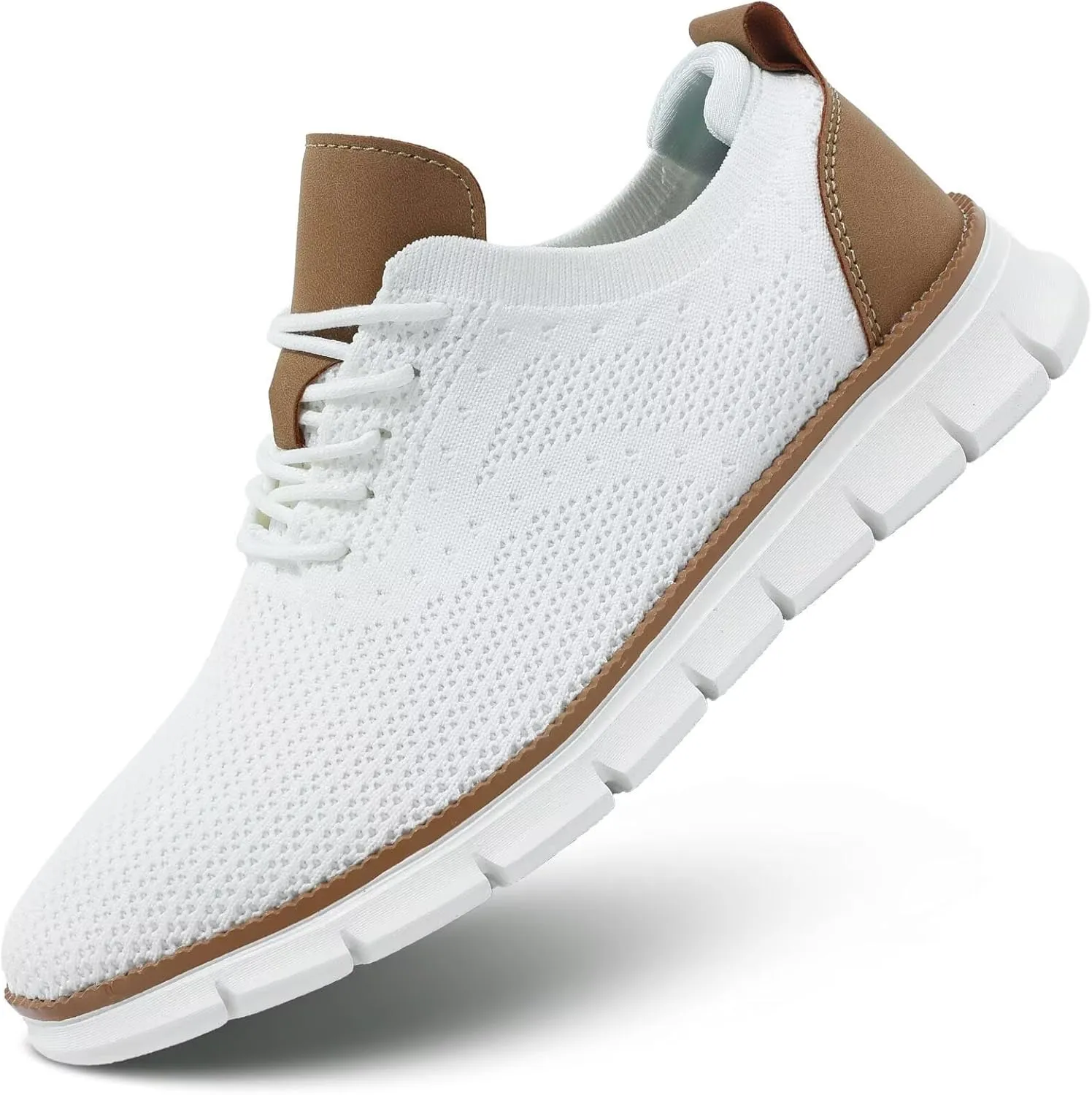 Men's Casual Oxfords Shoes Fashion Mesh Business Walking Work Dress Sneakers Comfortable Lightweight